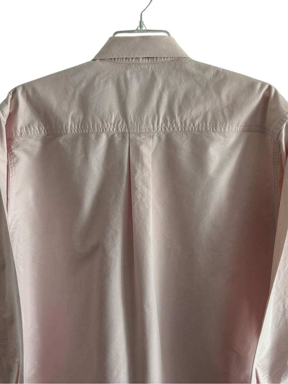 Cinch Large Lg pale pink long sleeve button up shirt. Embroidered. Preloved - Picture 6 of 9